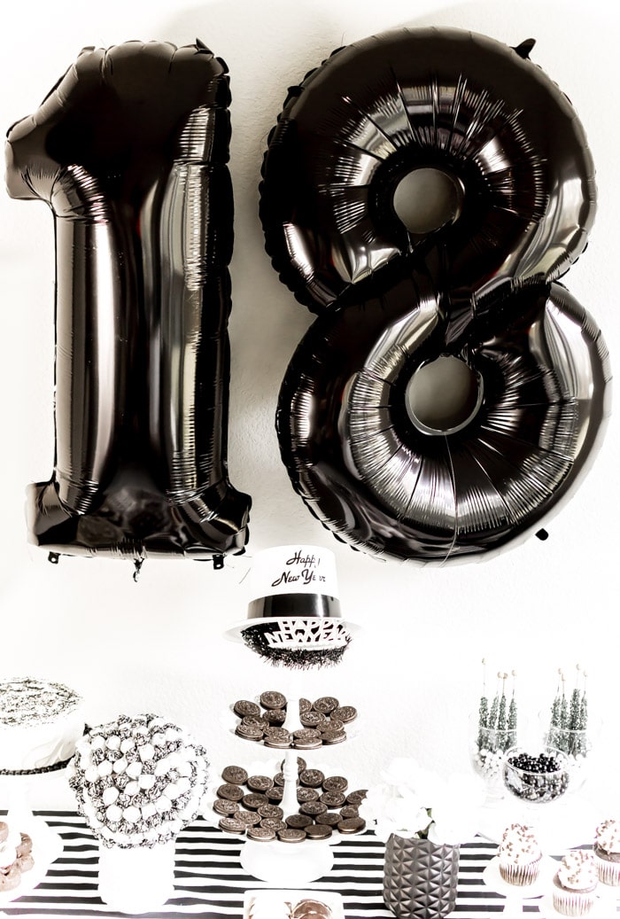 The Best Black and White Party Ideas for New Year's - Play Party Plan